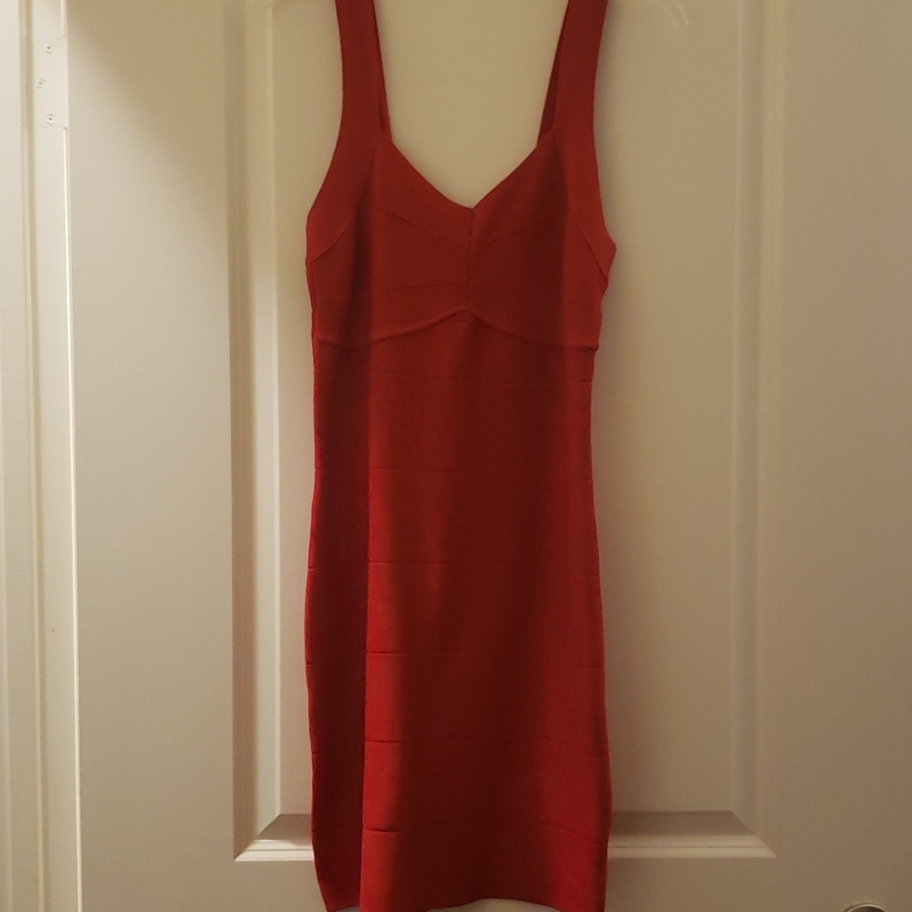 Red dress